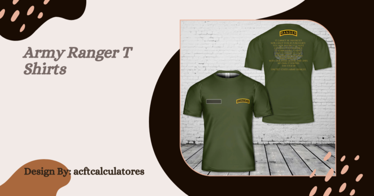 Army Ranger T Shirts